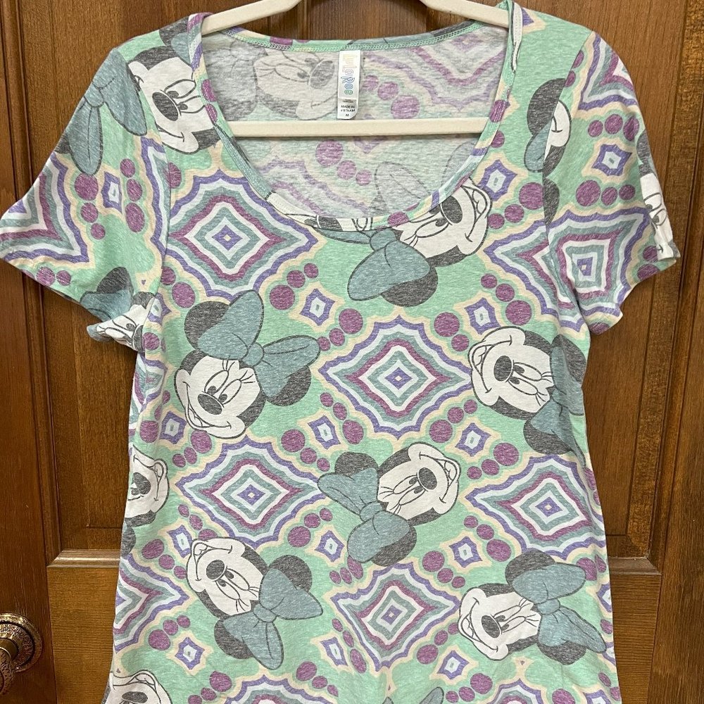 LuLaRoe Shirt - Disney Minnie Mouse.